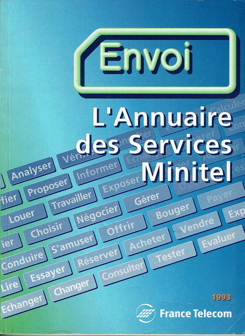 Les Services Minitel: Lannuaire des services en 1993
